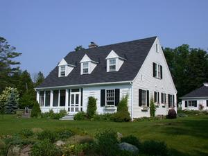 East Side of Cottage and Rock Garden